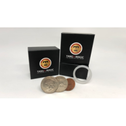 Locking Trick 61 cents (2 Quarters, 1 Dime, 1 Penny) by Tango - Trick (D0130)
