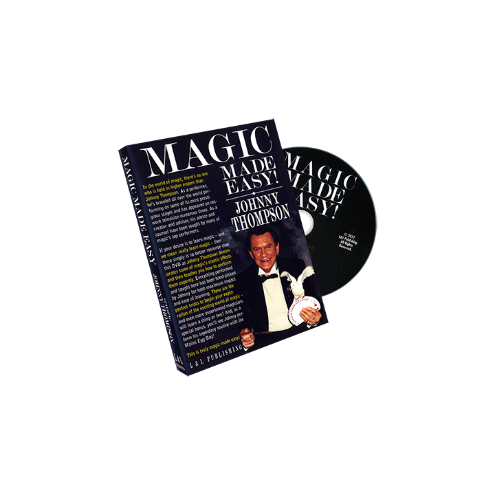 Johnny Thompson's Magic Made Easy by L&L Publishing - DVD