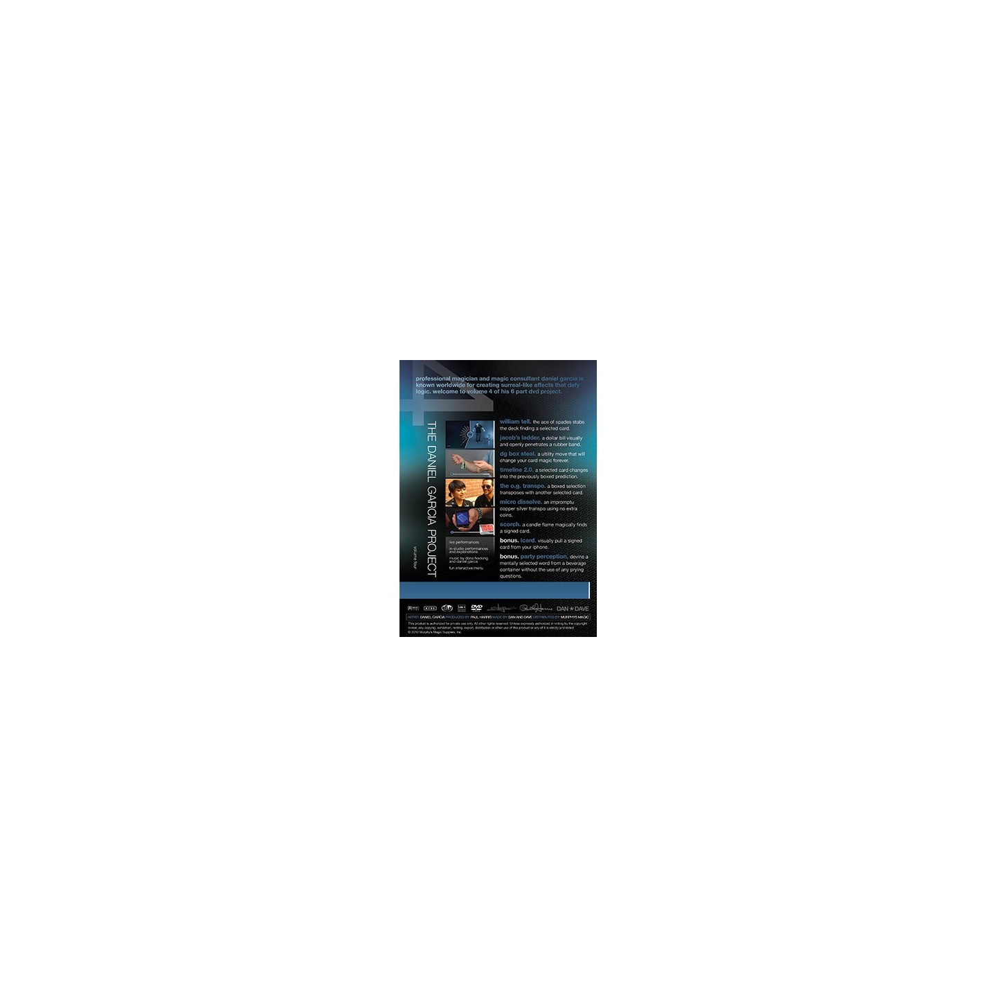 Paul Harris Presents Daniel Garcia Project Vol 4 by Daniel Garcia - DVD