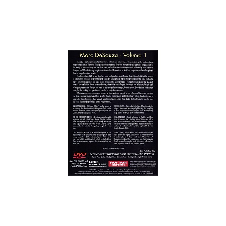 Master Works of Conjuring Vol. 1 by Marc DeSouza - DVD