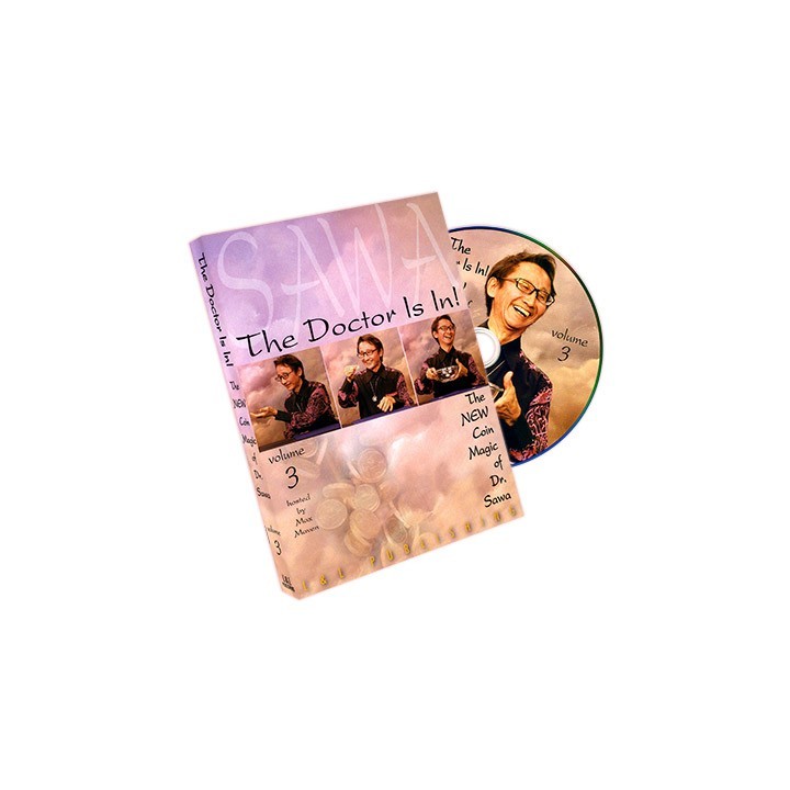 The Doctor Is In - The New Coin Magic of Dr. Sawa Vol 3 - DVD
