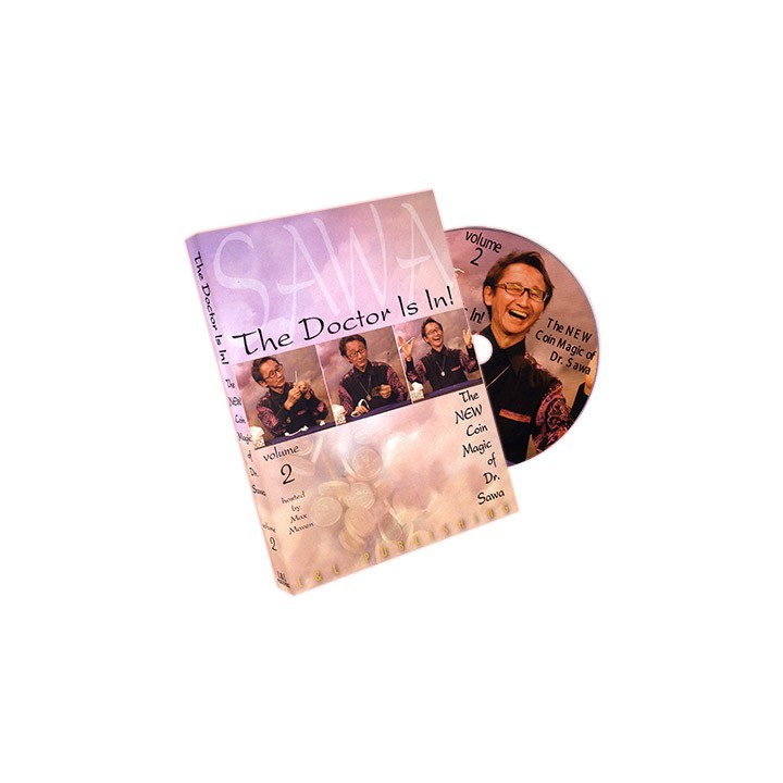 The Doctor Is In - The New Coin Magic of Dr. Sawa Vol 2 - DVD