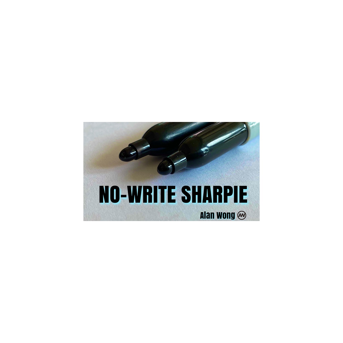 NO WRITE SHARPIE by Alan Wong