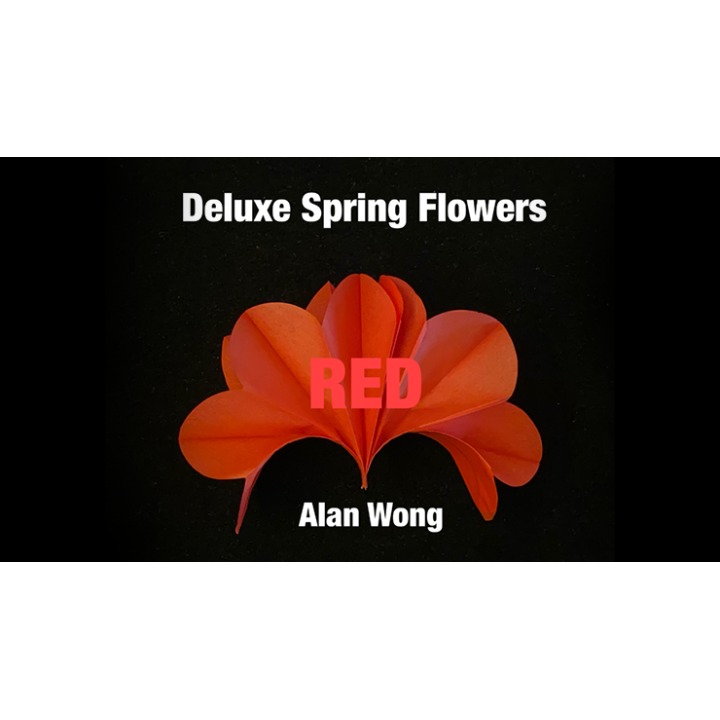Deluxe Spring Flowers RED by Alan WOng