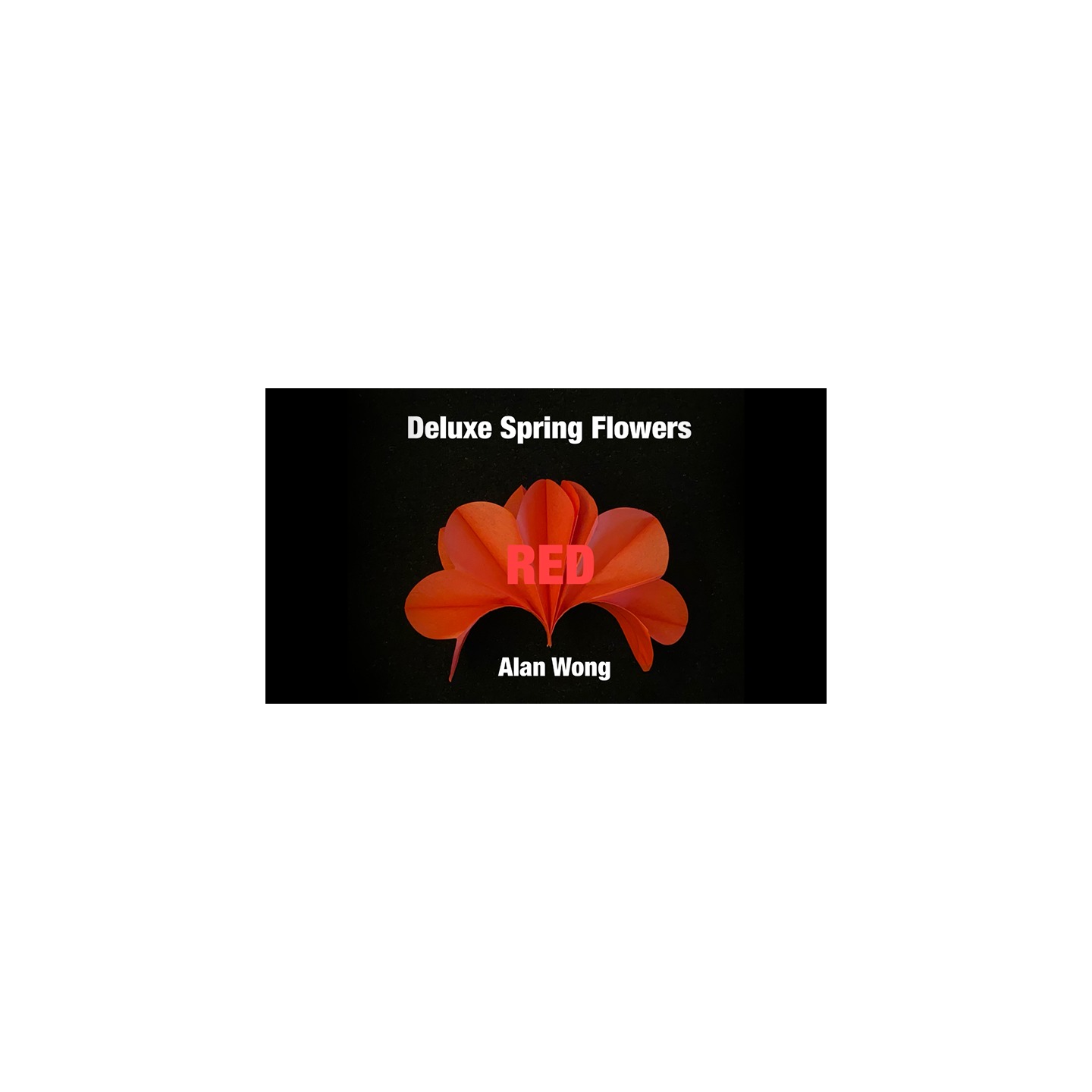Deluxe Spring Flowers RED by Alan WOng