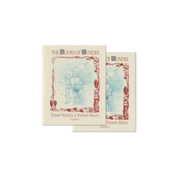 Books of Wonder 2-VOL COMBO set by Tommy Wonder & Stephen Minch