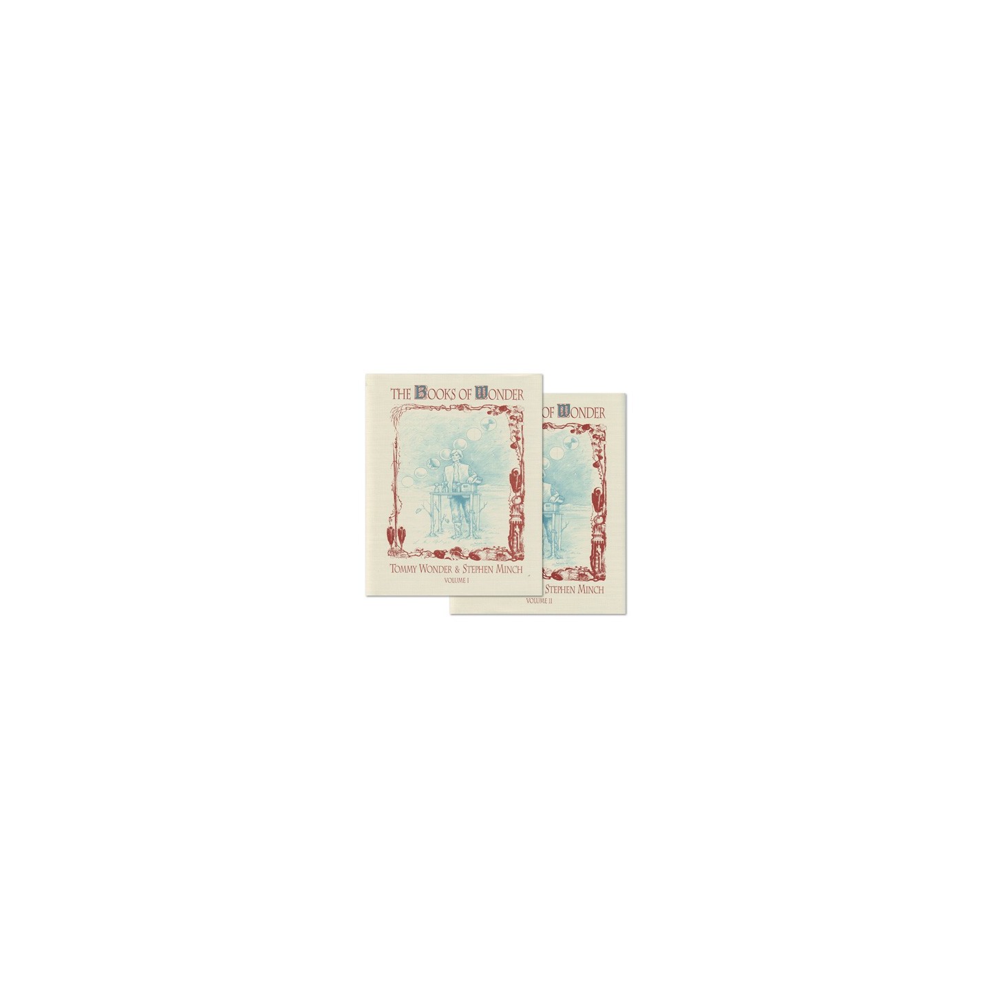 Books of Wonder 2-VOL COMBO set by Tommy Wonder & Stephen Minch