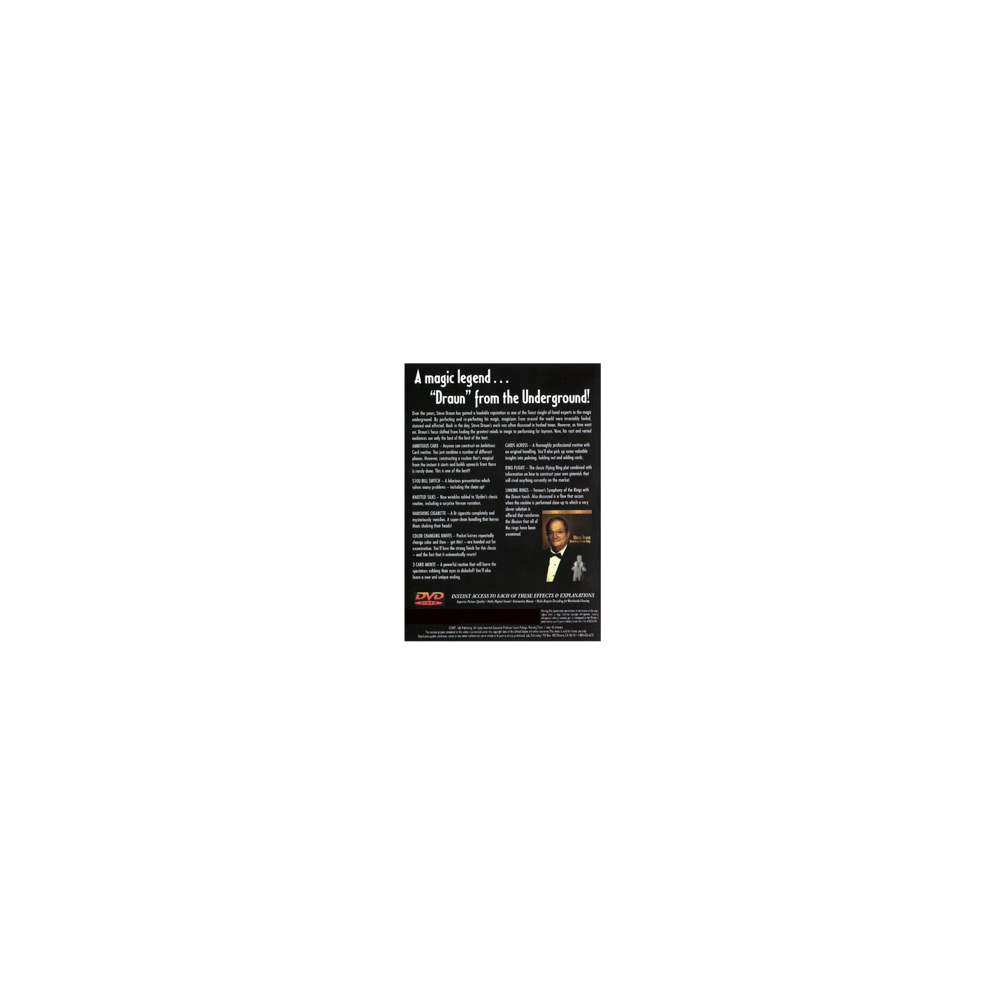 Standing Room Only: Volume 1 by Steve Draun - DVD