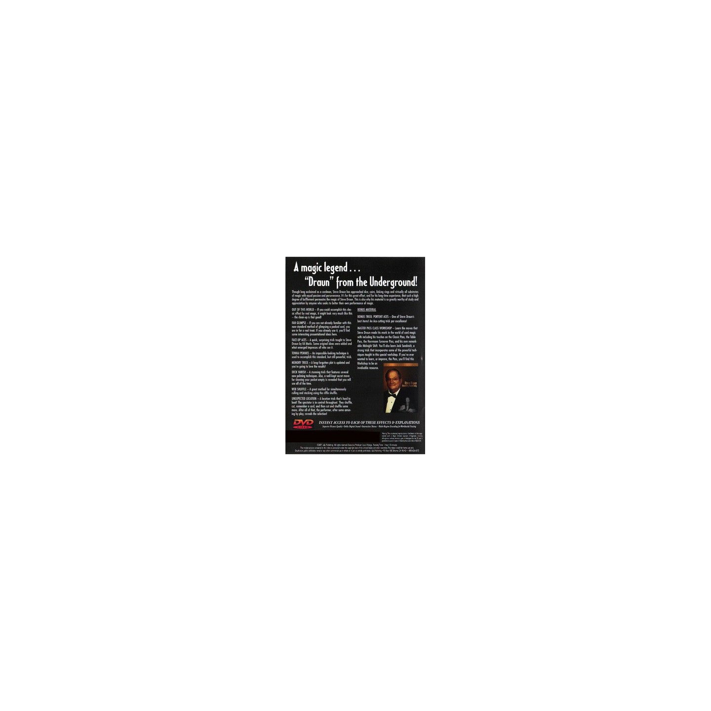 Standing Room Only: Volume 2 by Steve Draun - DVD