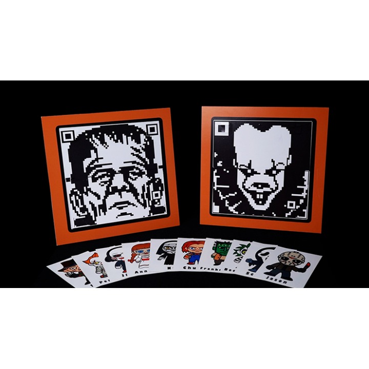QR HALLOWEEN PREDICTION PENNYWISE (Gimmicks and Online Instructions) by Gustavo Raley