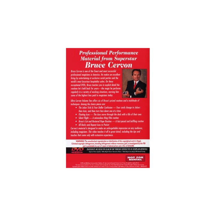 Ultra Cervon Vol. 2 - Bruce Cervon - DVD