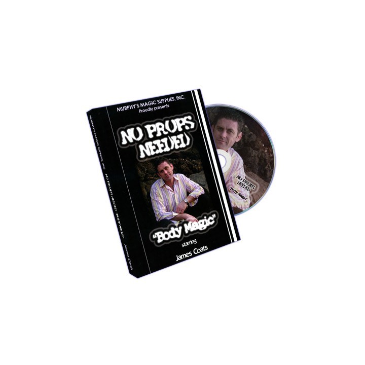 No Props Needed (Body Magic) by James Coats - DVD