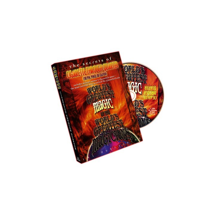 World's Greatest Magic: Cigarette Through Quarter - DVD