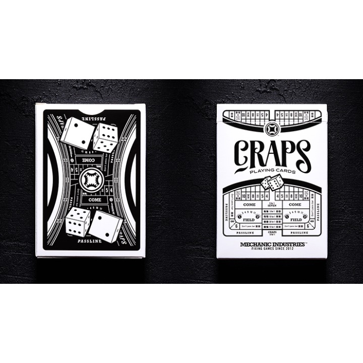 Craps Playing Cards (Online Instructions) by Mechanic Industries