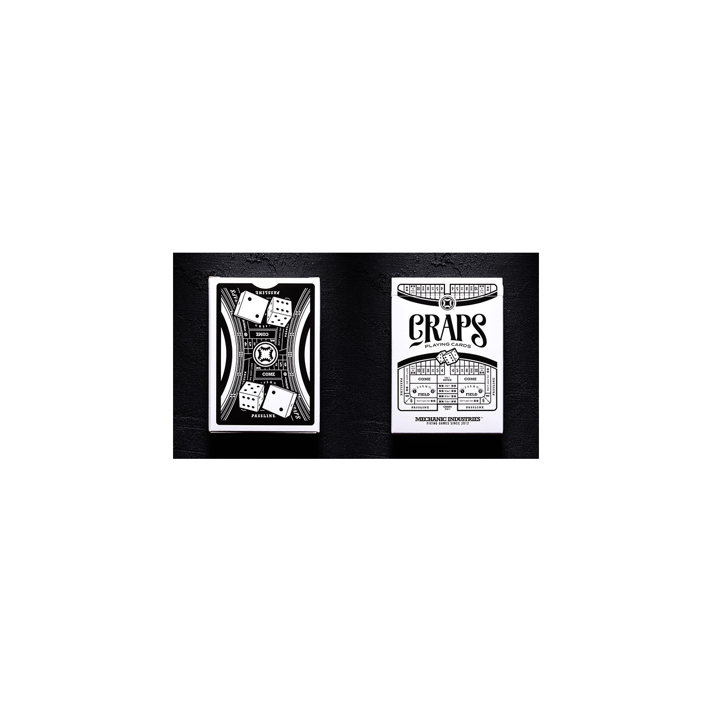 Craps Playing Cards (Online Instructions) by Mechanic Industries