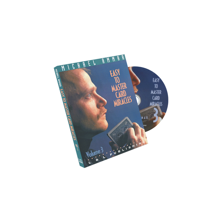 Easy to Master Card Miracles Volume 3 by Michael Ammar - DVD