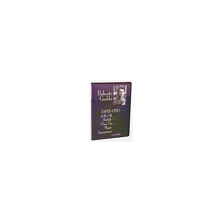 Roberto Giobbi Taped Live DVD