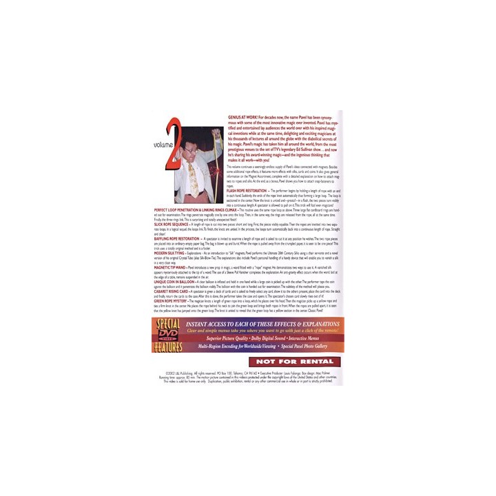 Creative Magic of Pavel Volume 2 - DVD