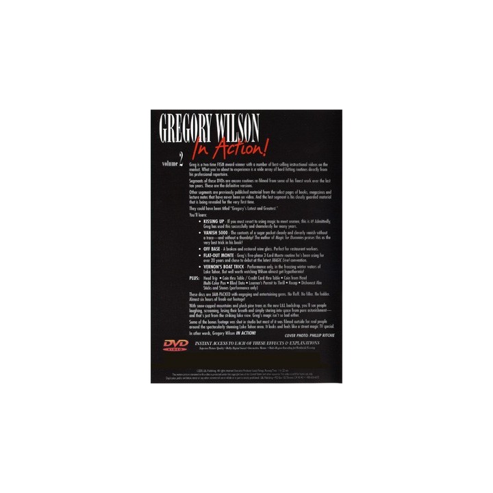 In Action Volume 2 by Gregory Wilson - DVD