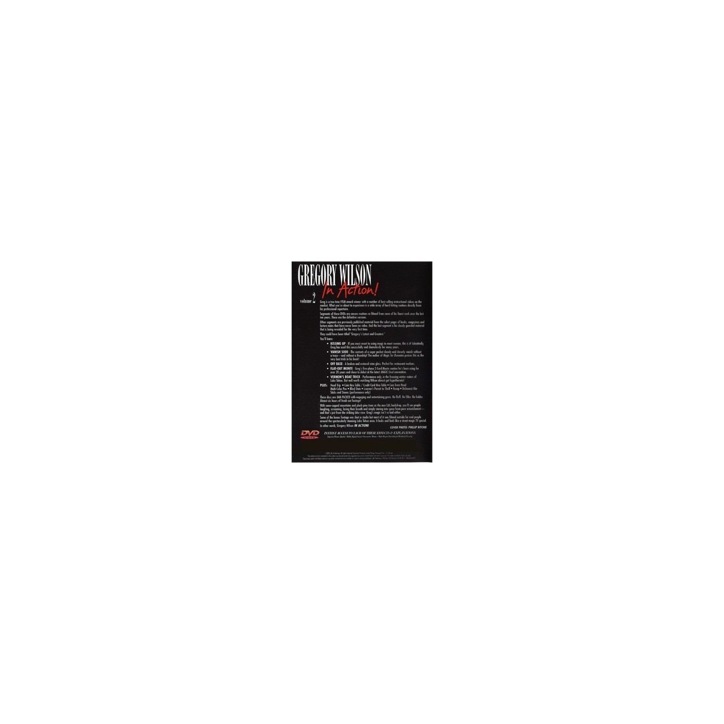 In Action Volume 2 by Gregory Wilson - DVD