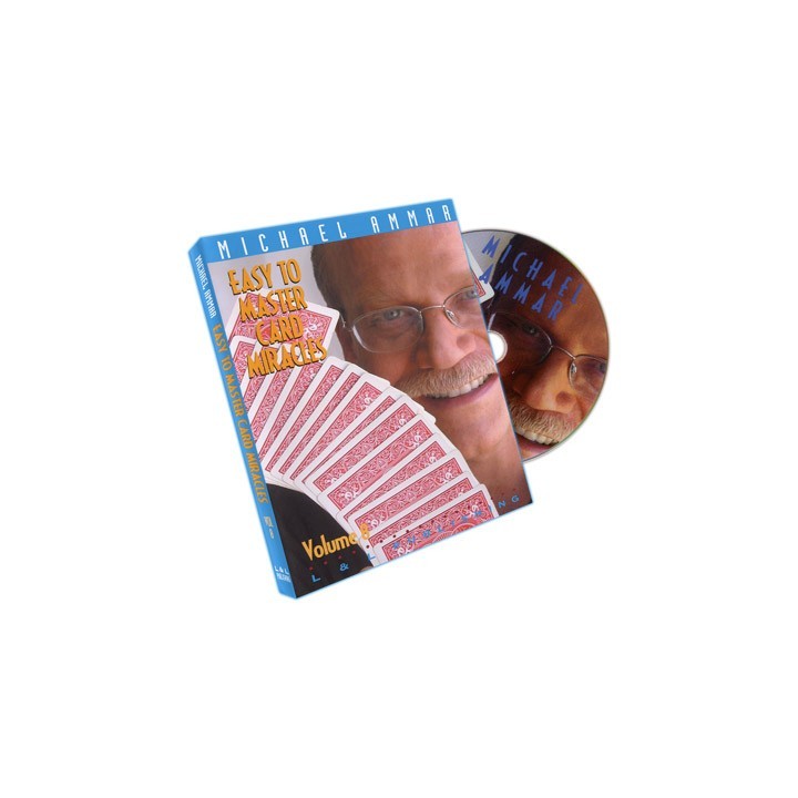 Easy to Master Card Miracles Volume 8 by Michael Ammar - DVD