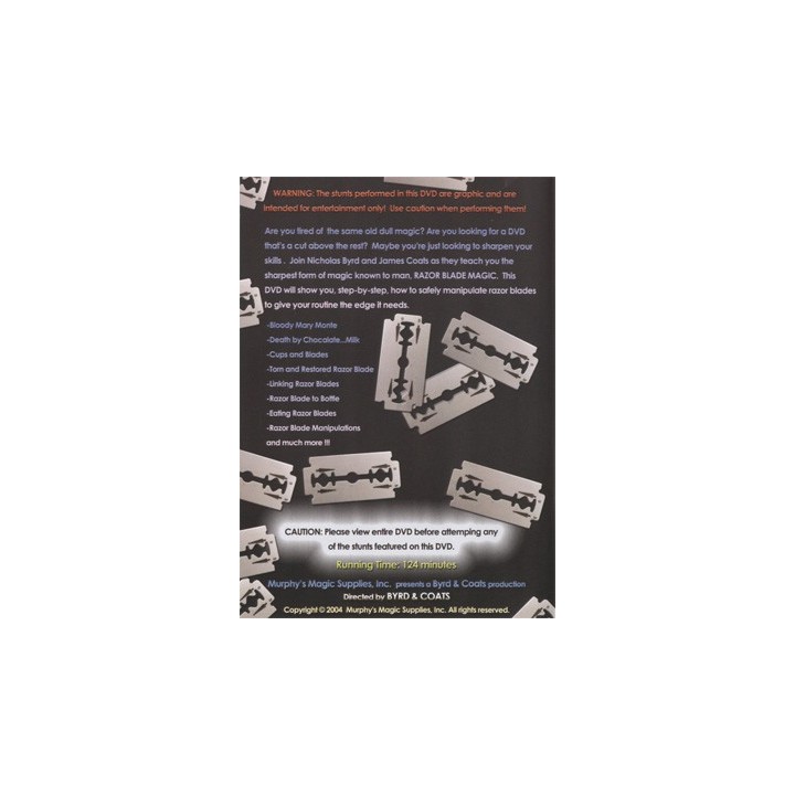 Razor Blade Magic by Byrd & Coats - DVD