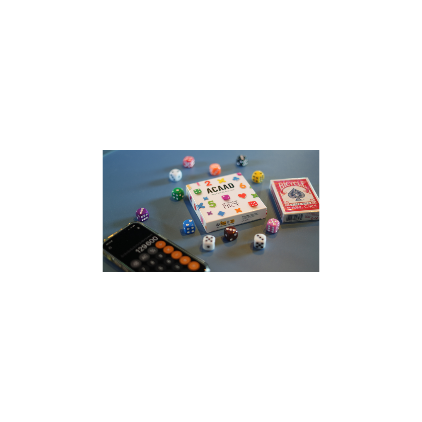 ACAAD - Any Card at Any Dice by Mathieu Cima (Red)