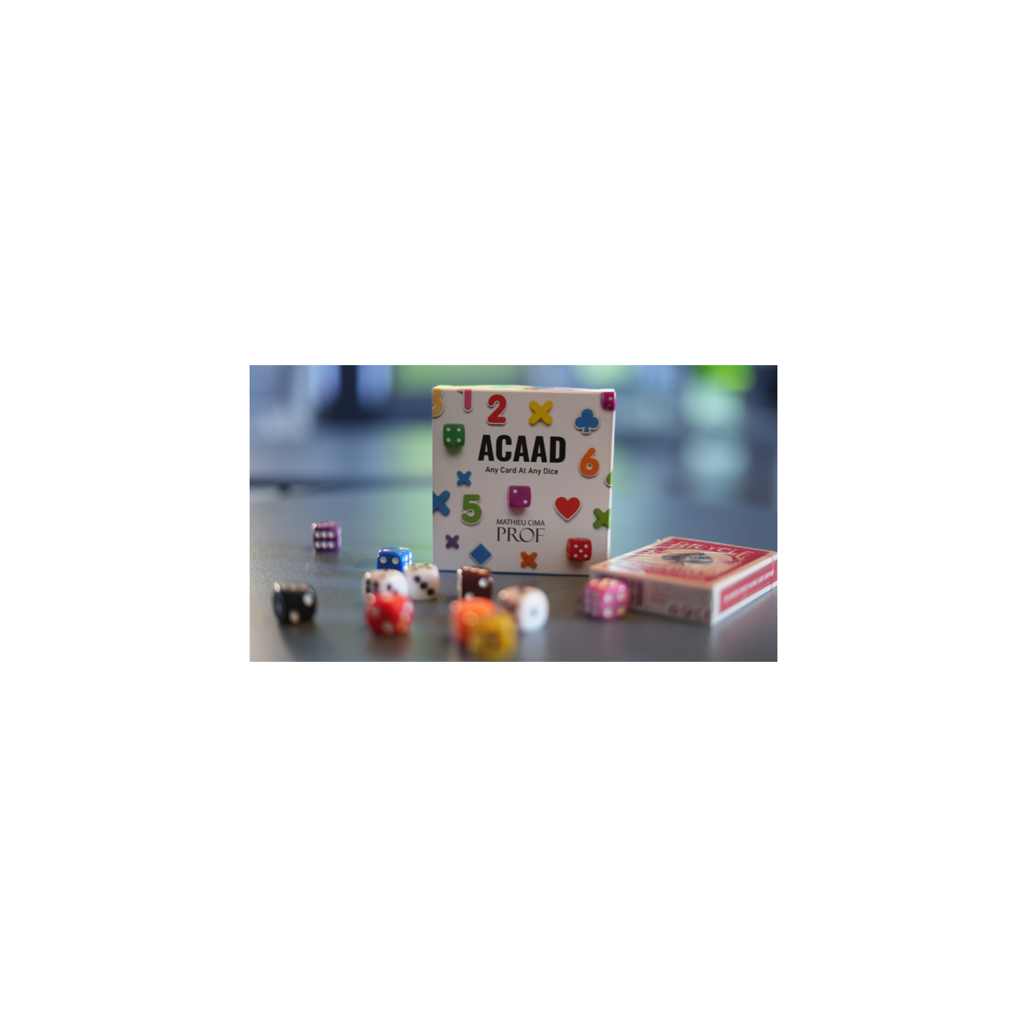 ACAAD - Any Card at Any Dice by Mathieu Cima (Red)