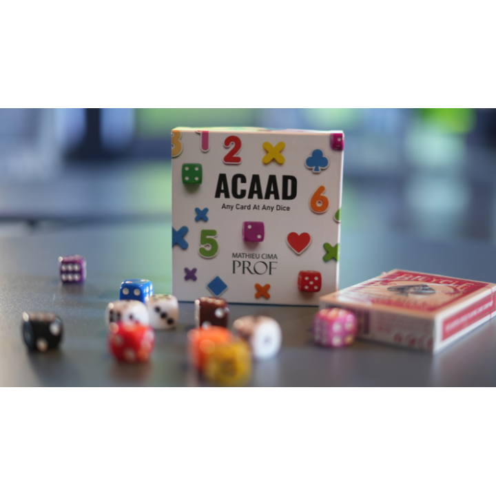 ACAAD - Any Card at Any Dice by Mathieu Cima (Blue)