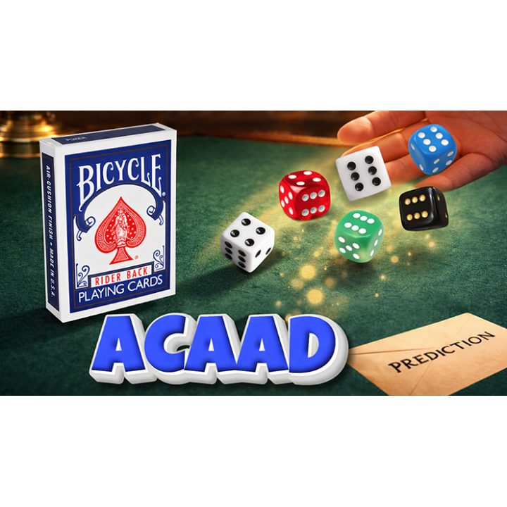 ACAAD - Any Card at Any Dice by Mathieu Cima (Blue)