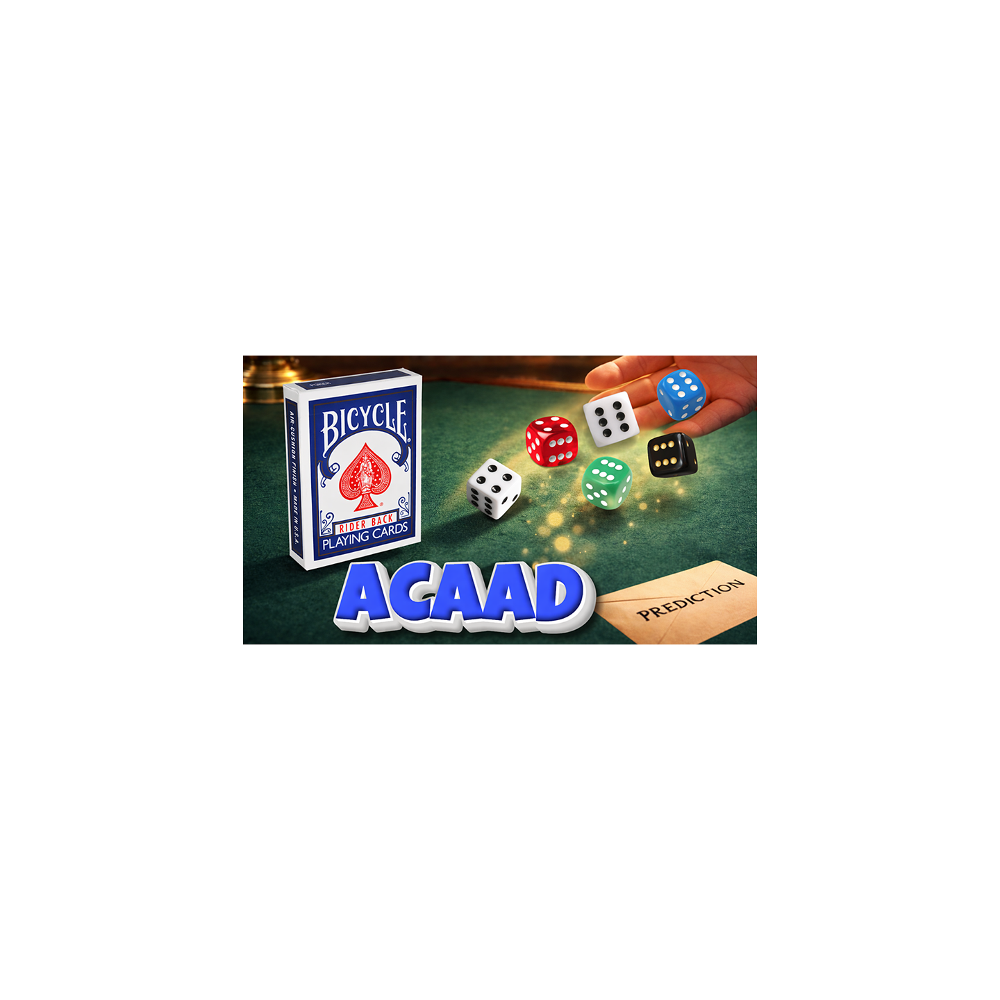ACAAD - Any Card at Any Dice by Mathieu Cima (Blue)