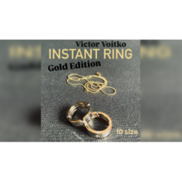 Instant Ring (silver/gold, Size 10) by Viktor Voitko