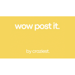 WOW Post-it by Craziest