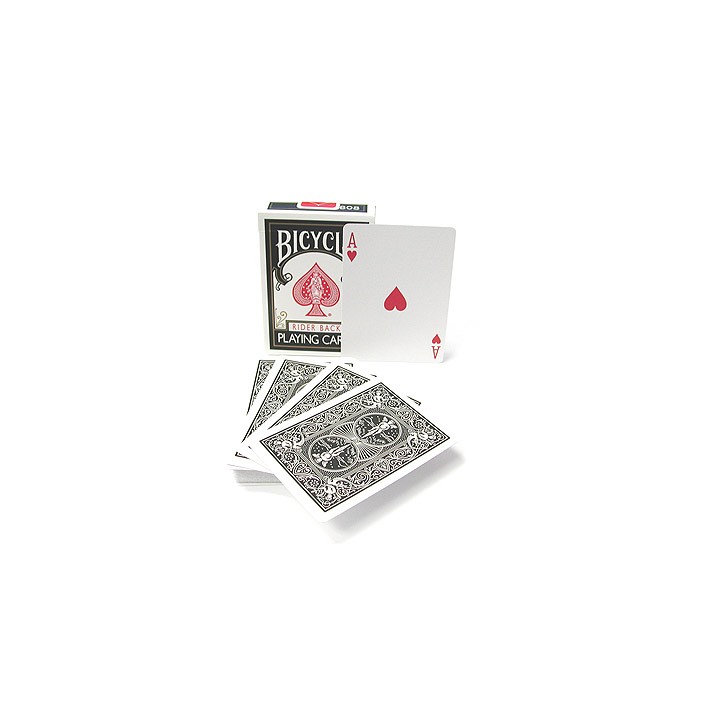 BICYCLE - POKER SIZE BLACK BACK