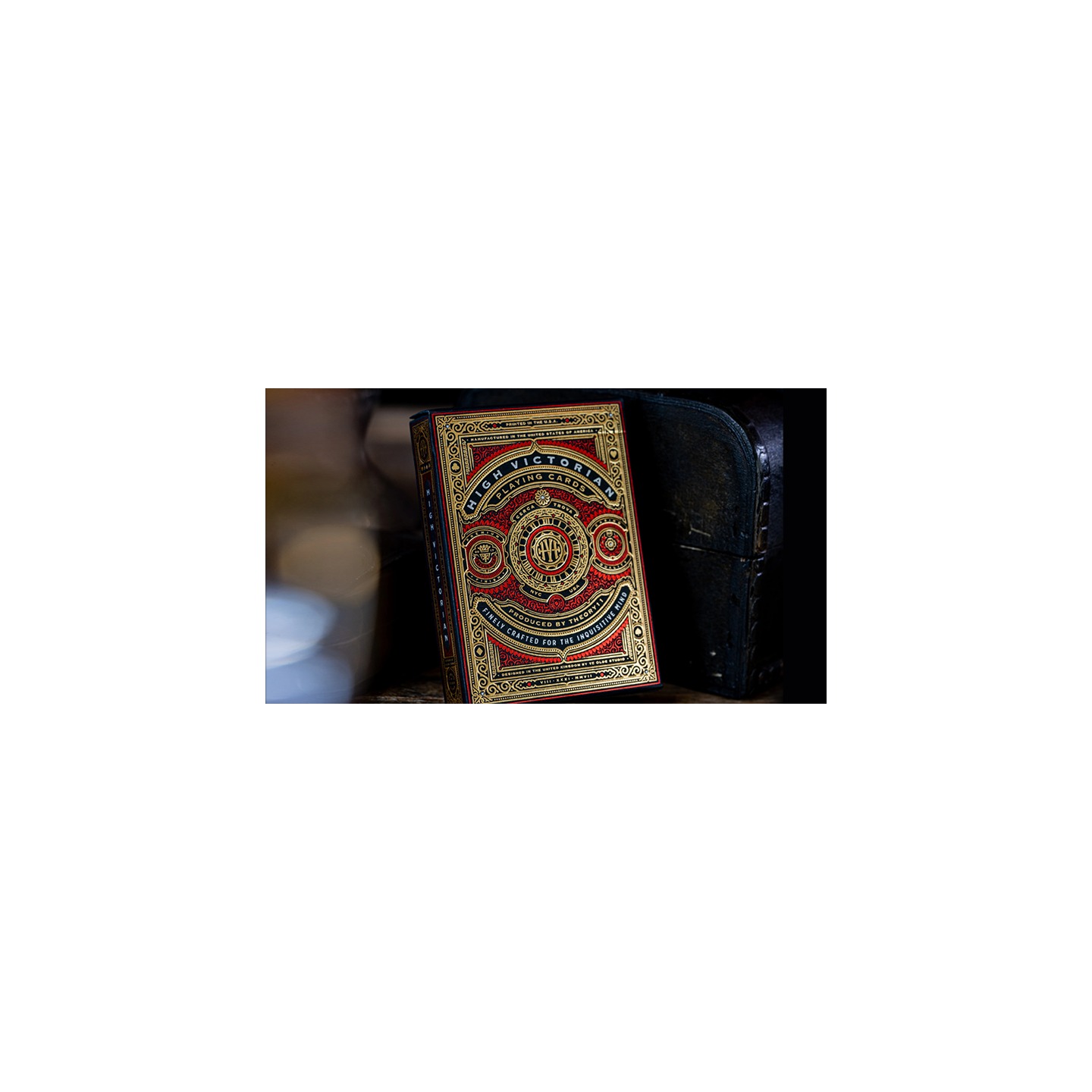 High Victorian (Red) Playing Cards by theory11
