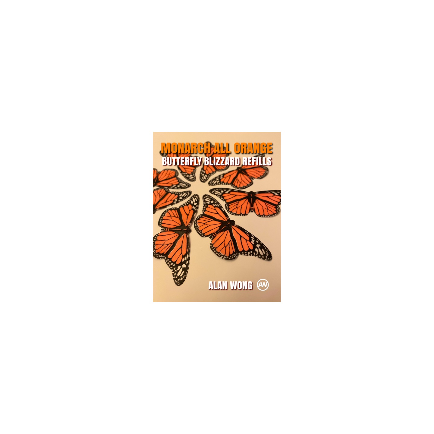 REFILL MONARCH/ORANGE for Butterfly Blizzard by Jeff McBride & Alan Wong