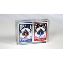 Bicycle Rider Back Mini Limited Edition (2 Pack With Foil Tucks In Carat Case) by US Playing Card Co