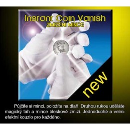 ZMIZENÍ MINCE - INSTANT COIN VANISH