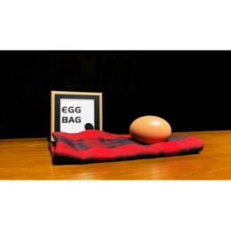 EGG BAG RED PLAID by Bacon Magic