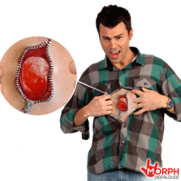 ZIPPER iWOUND - BEATING HEART DIGITAL DUTZ