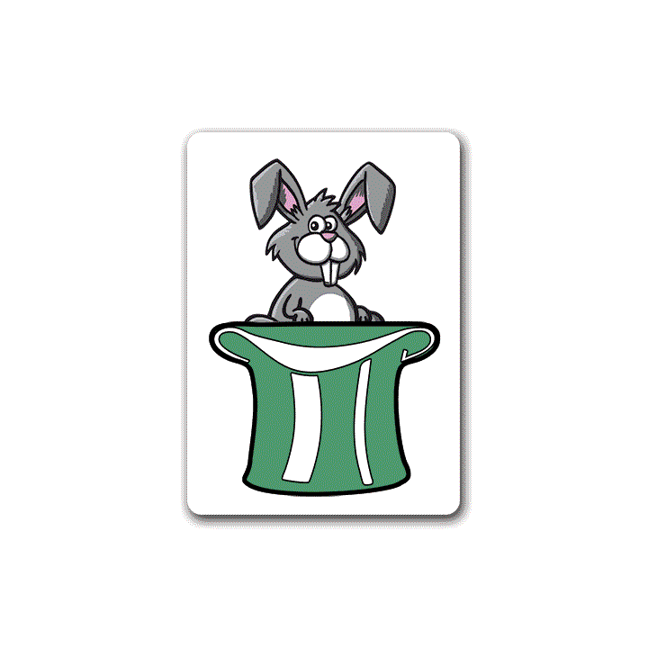 RABBIT CARD - KRÁLÍK KARTA