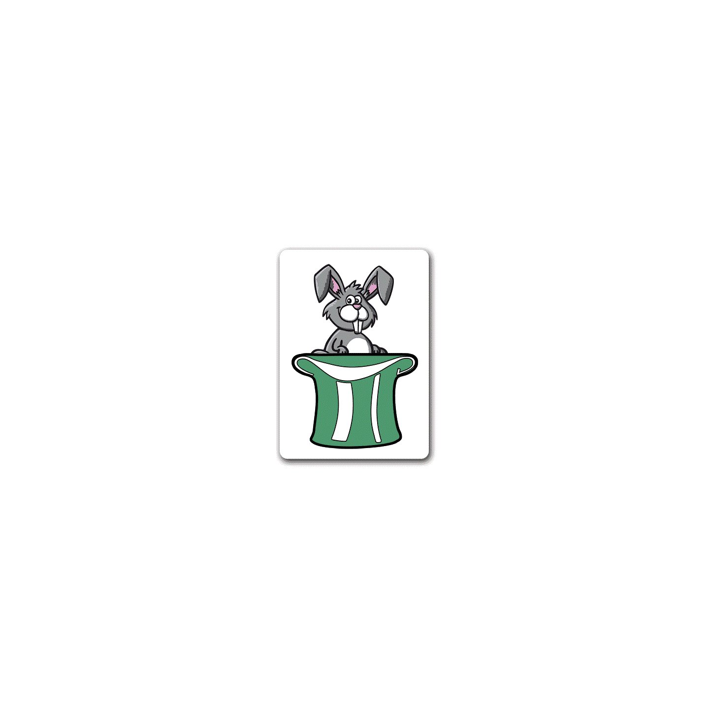 RABBIT CARD - KRÁLÍK KARTA