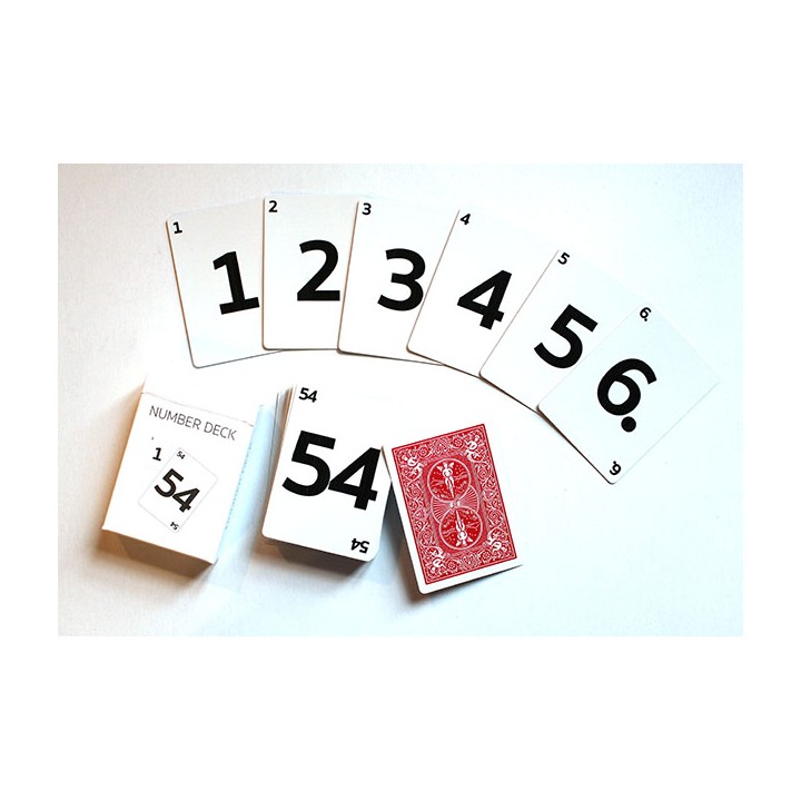 NUMBER DECK BICYCLE