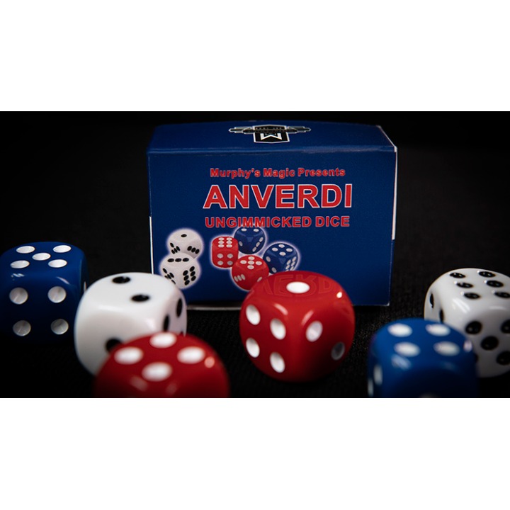 NON GIMMICKED DICE 6 PACK/MIXED by Tony Anverdi
