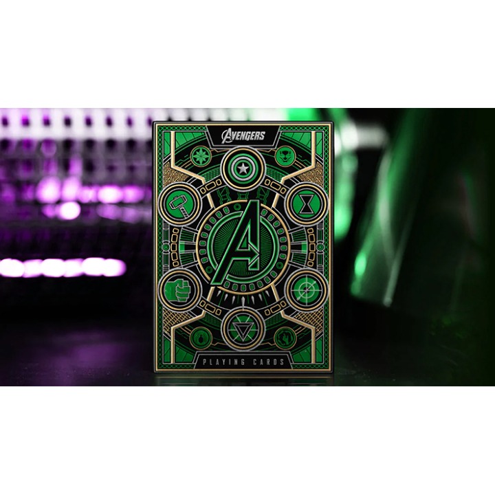 Avengers: Green Edition Playing Cards by theory11