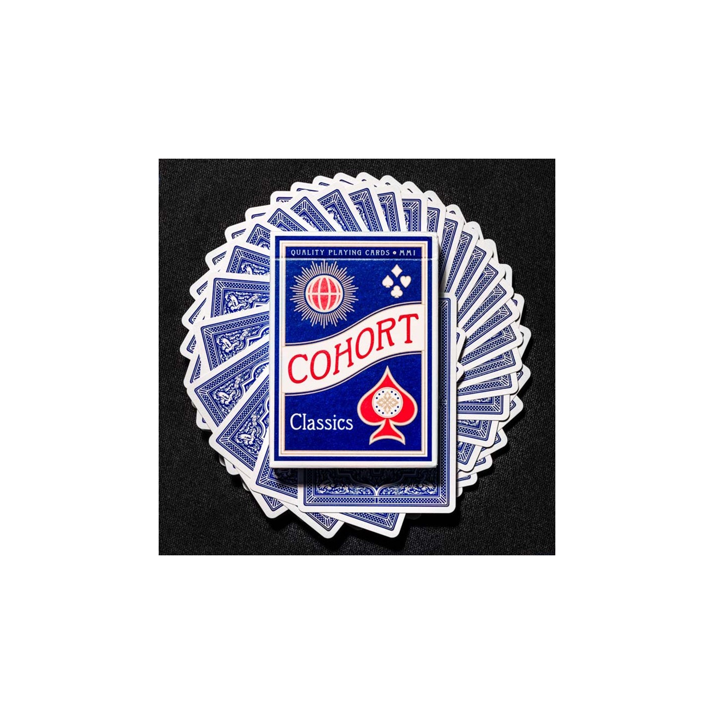 COHORT BLUE PLAYING CARDS