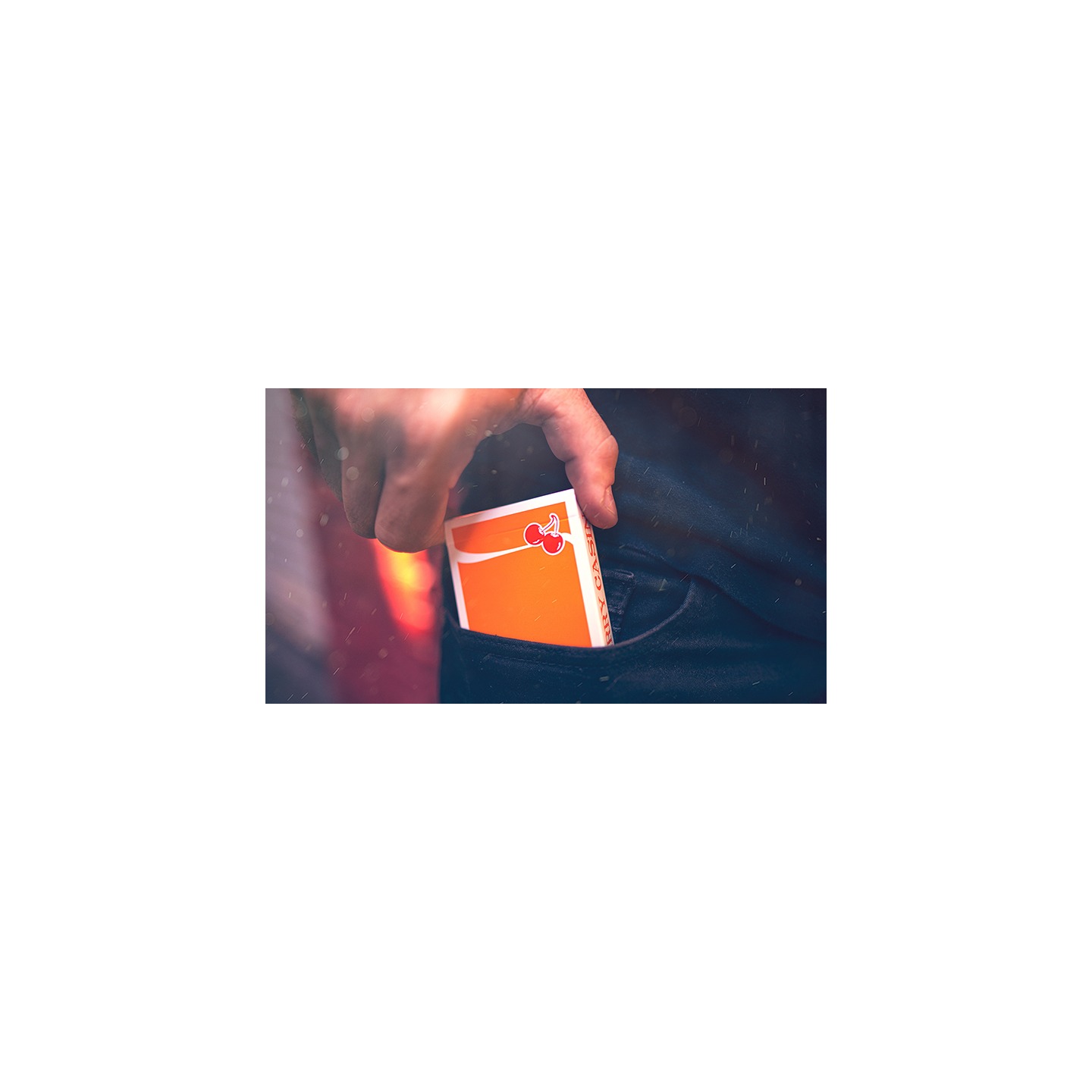 Cherry Casino Summerlin Sunset (Orange) Playing Cards by Pure Imagination Projects