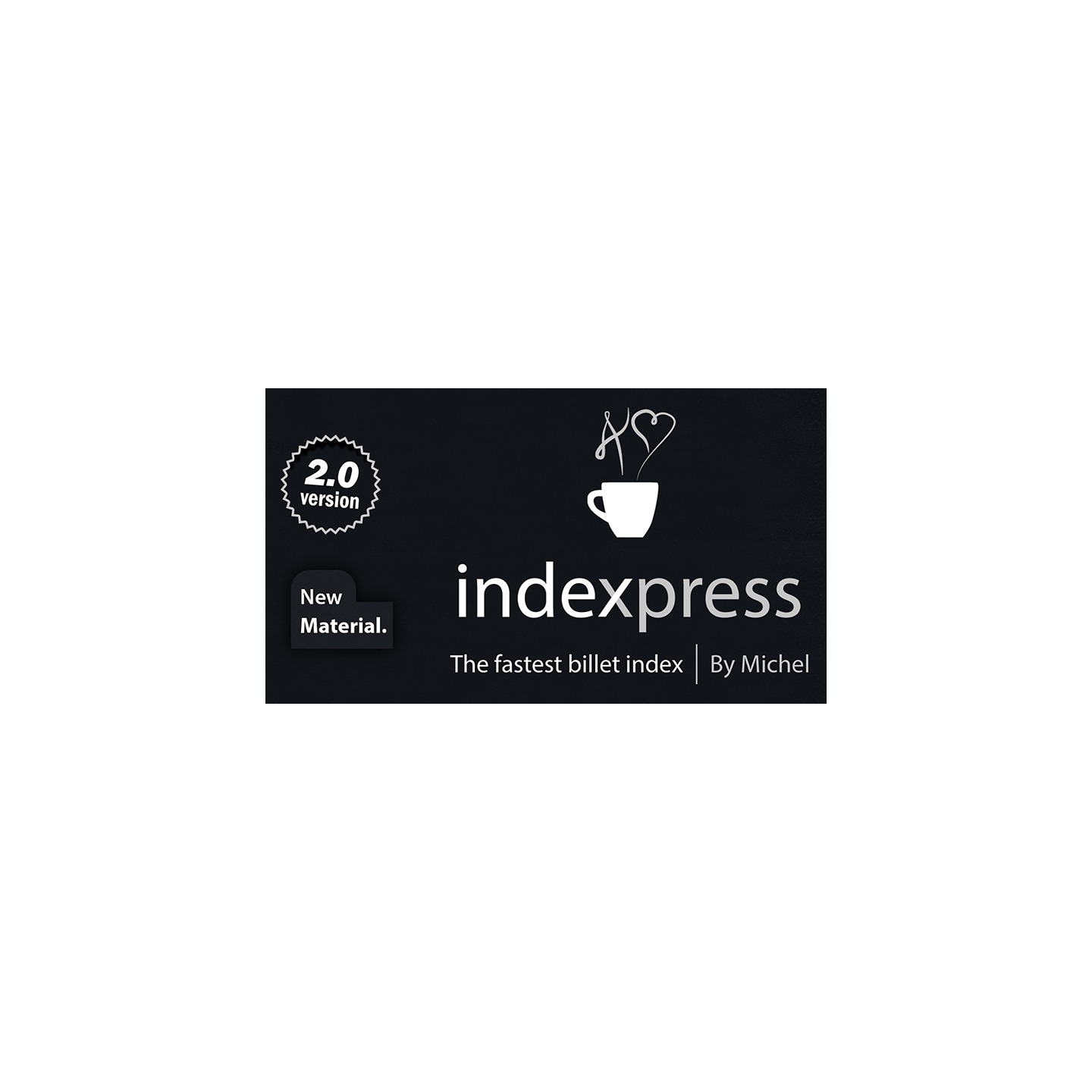 Indexpress 2.0 (Gimmick and Online Instructions) by Vernet Magic