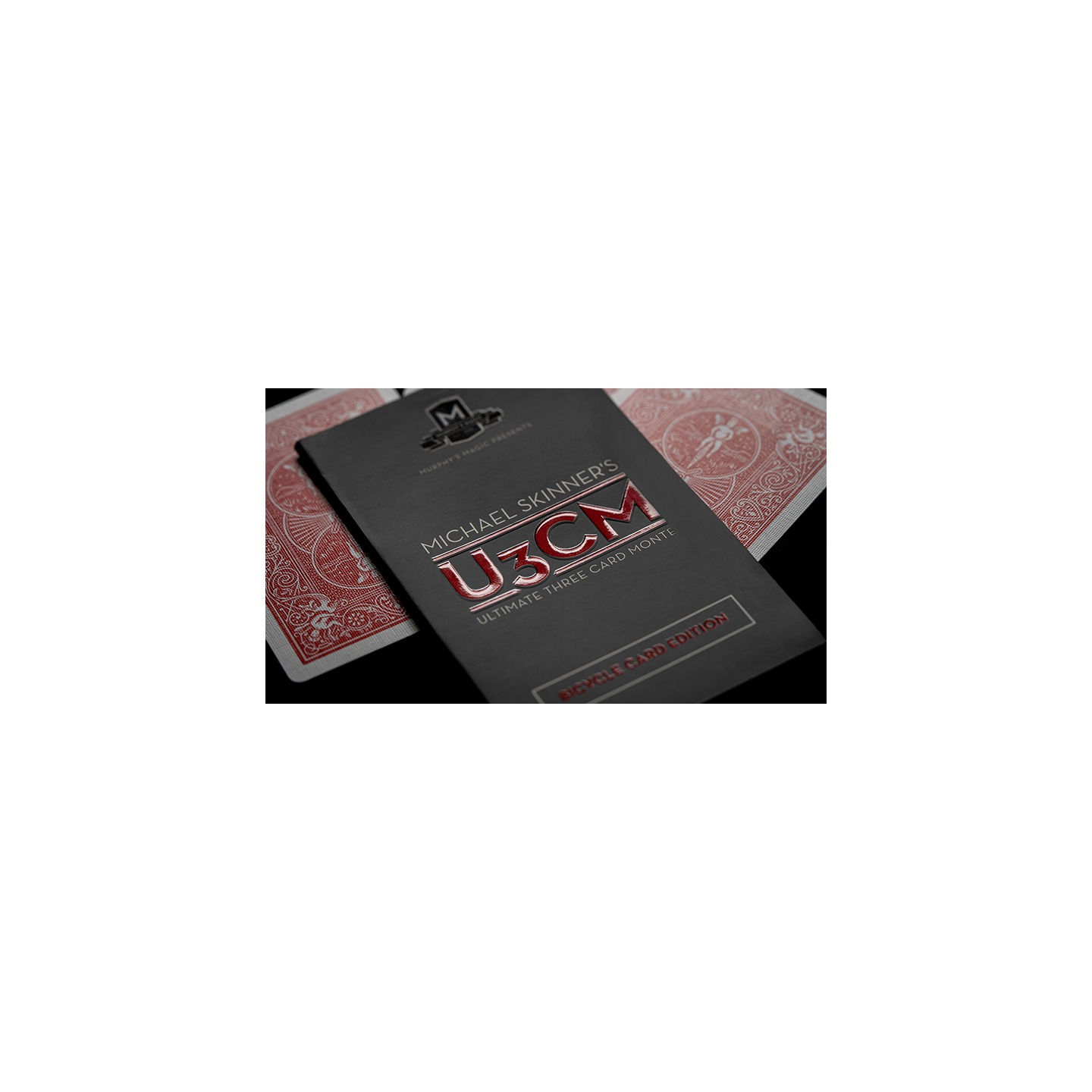 Michael Skinner's Ultimate 3 Card Monte (Red) by Murphy's Magic Supplies Inc.