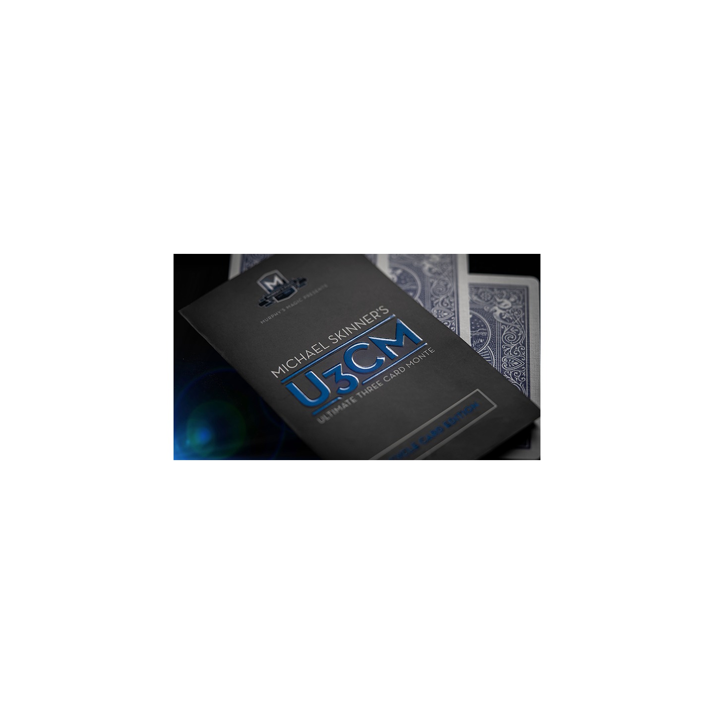 Michael Skinner's Ultimate 3 Card Monte (Blue) by Murphy's Magic Supplies Inc.